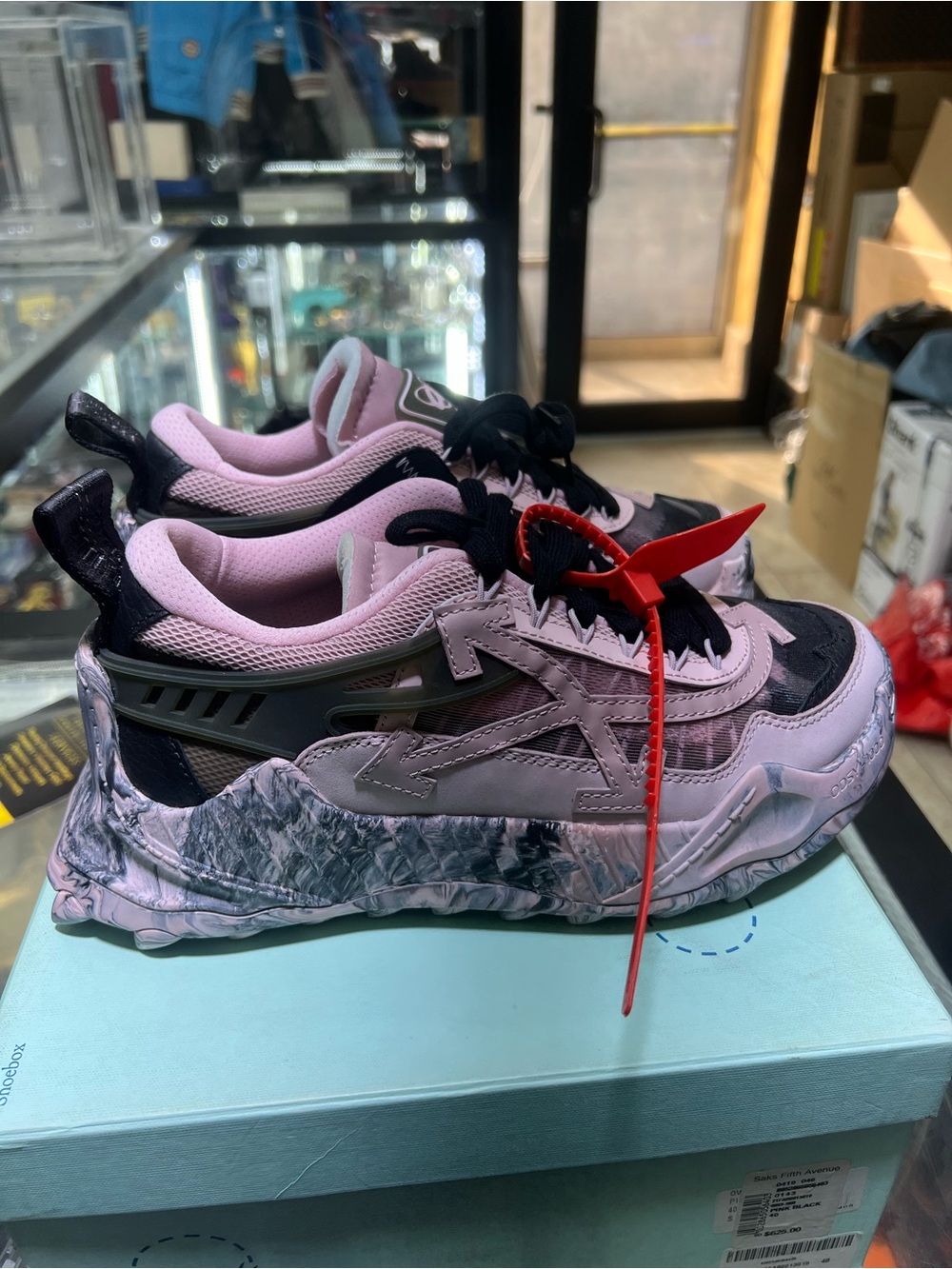 Off White Odsy-1000 Dirty Pink